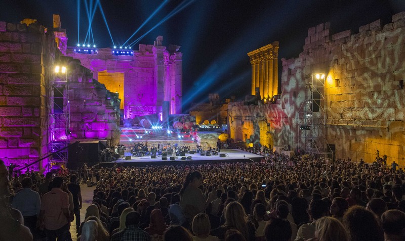 Sherine Abdel Wahab at Baalbeck Festival